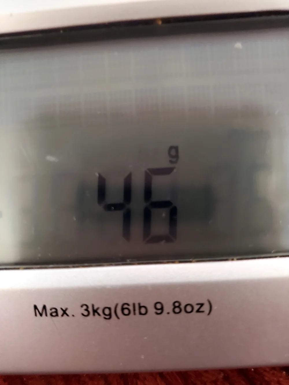 Weight Watchers Vintage White and Silver Digital Kitchen Scale 9